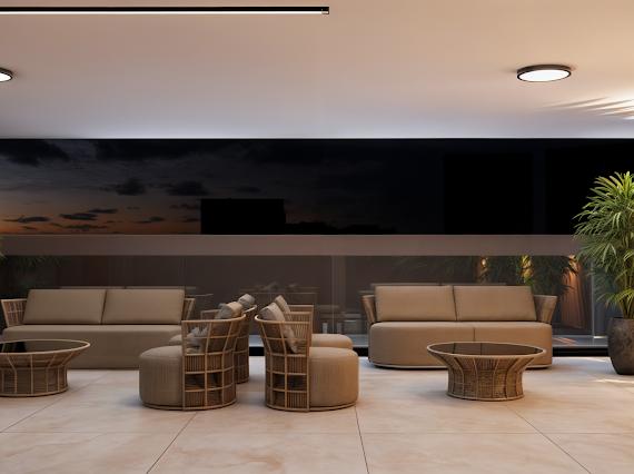 Foyer do Live! Flamengo Residence